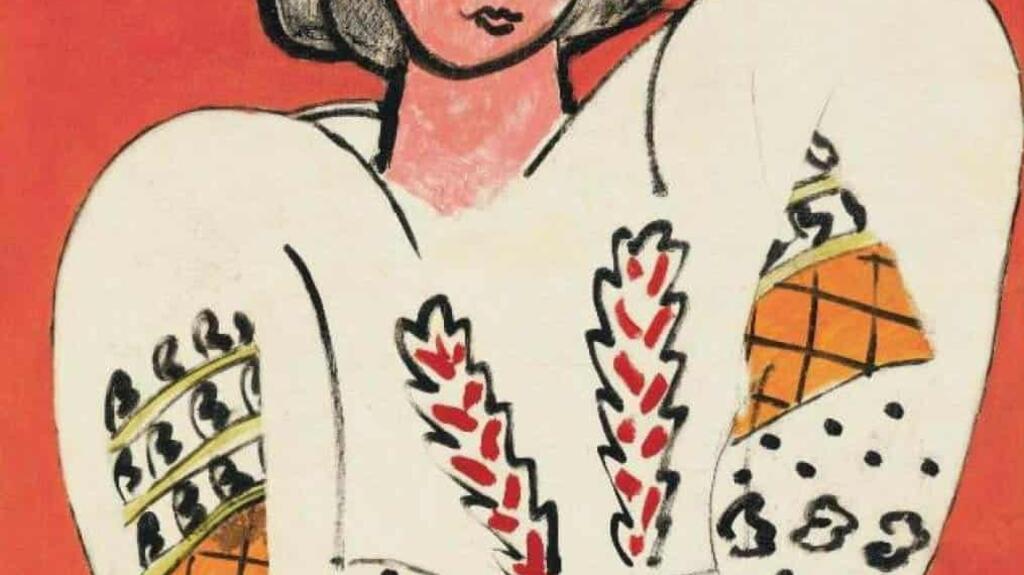 Capodopera „La Blouse Roumaine” de Matisse, din colecţia permanentă a Centre Pompidou, pentru prima dată expusă în România
