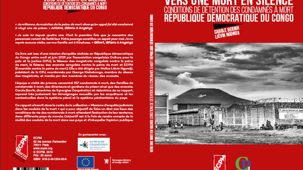 Couverture du rapport sur la situation des plus de 500 condamnés à mort en République Démocratique du Congo.