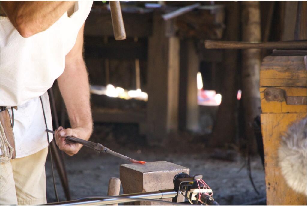 Captation de l'enclume médiévale