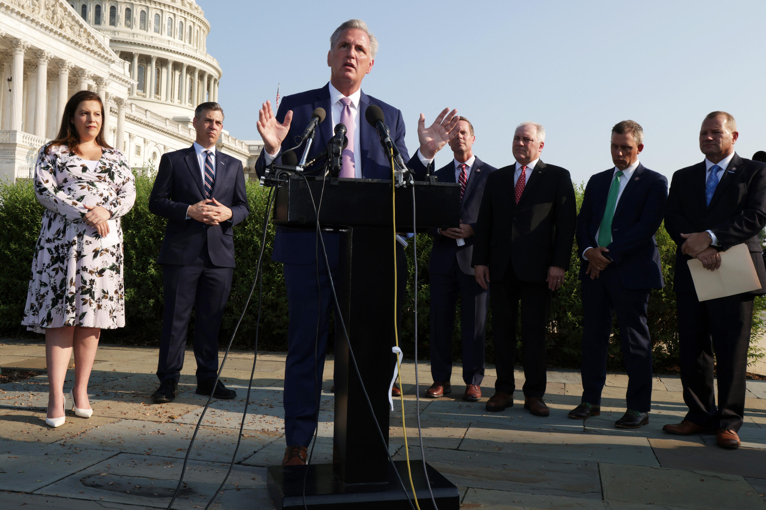 Kevin McCarthy enjoys the loyalty of his leadership team and the vast majority of the Republican rank and file in the US House of Representatives