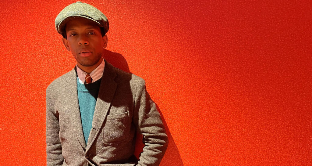 Le pianiste Sean Mason avant son concert à Clermont-Ferrand.