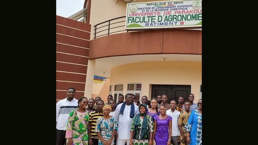 Des étudiants à l'Université de Parakou.