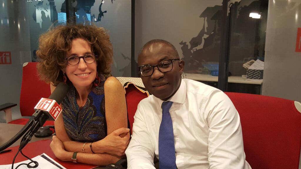 Emmanuelle Bastide et Didier Acouetey en mai 2019.
