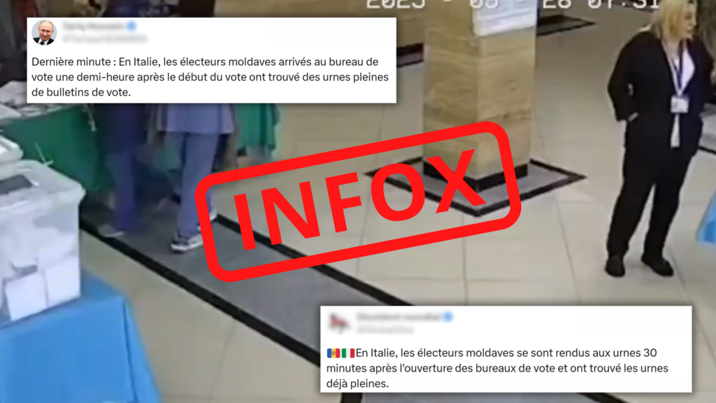 Moldavie: le camp pro-russe hurle à la fraude à coups d'infox