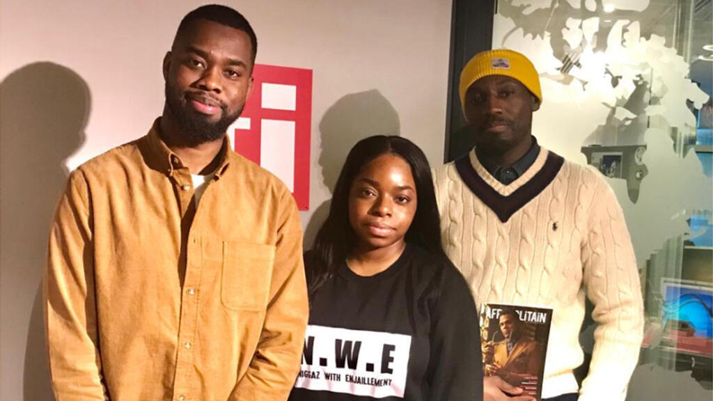 Salah-Eddine Gakou, journaliste et responsable contenu digital à Africa Radio ; Auréléa Lemdja, co-fondatrice de N.W.E et Maximilien N’tary-Calaffard, co-fondateur Afropolitain.