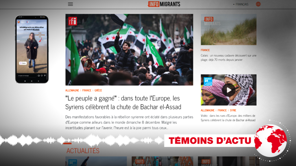 Entre le 11 novembre et le 6 décembre 2024, InfoMigrants a délocalisé une partie de sa rédaction à Calais, dans le nord de la France.