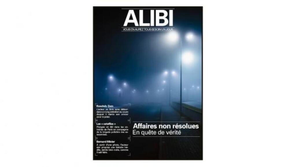 Couverture de la revue "Alibi".