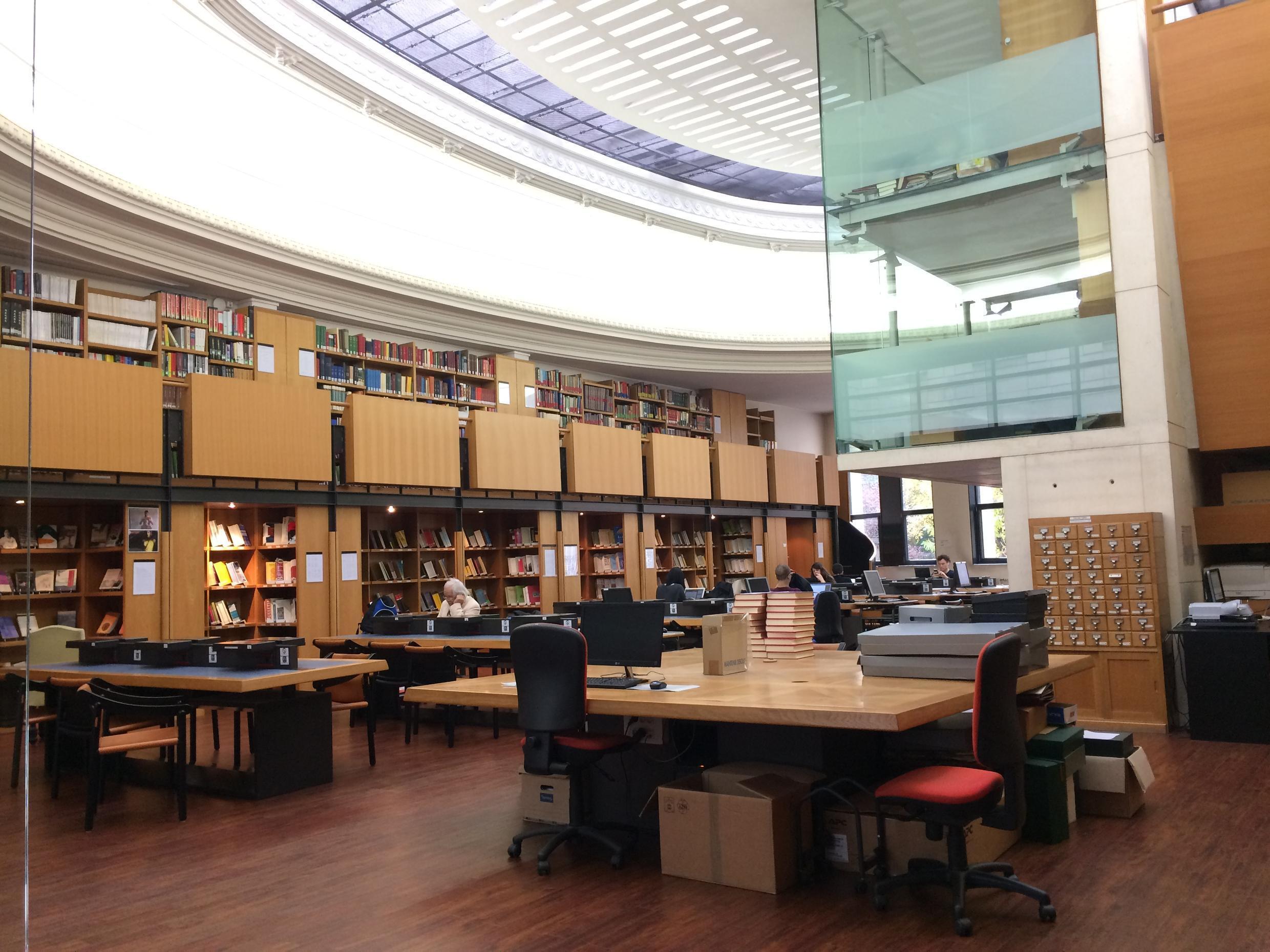 Phòng đọc thư viện của EFEO, Paris.