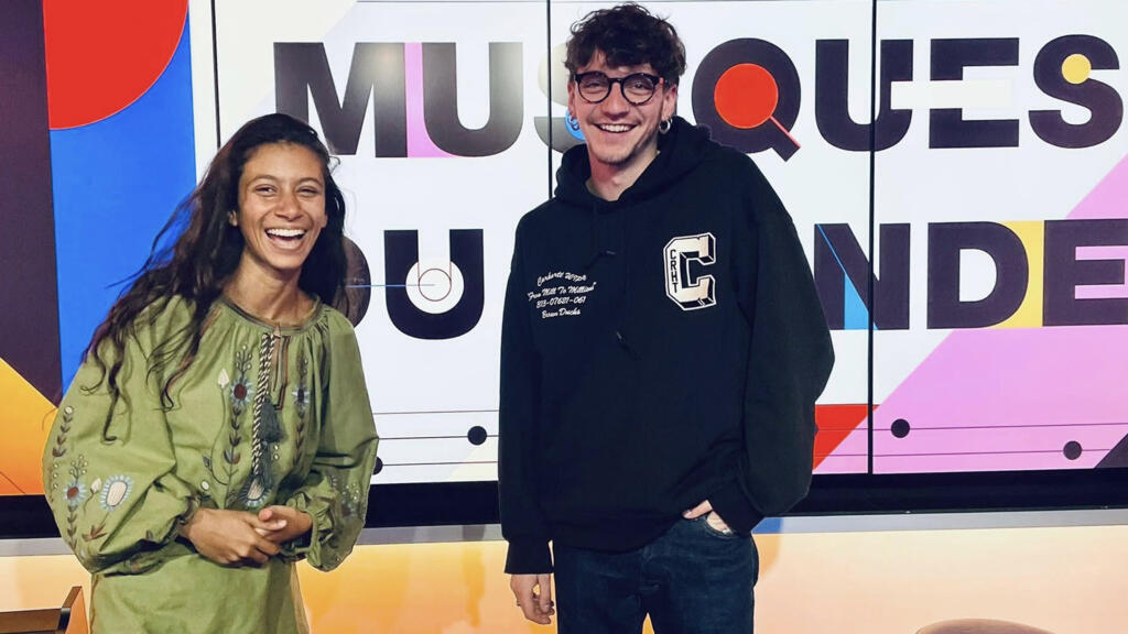 Lisa Ducasse et Jules Monnier à RFI.