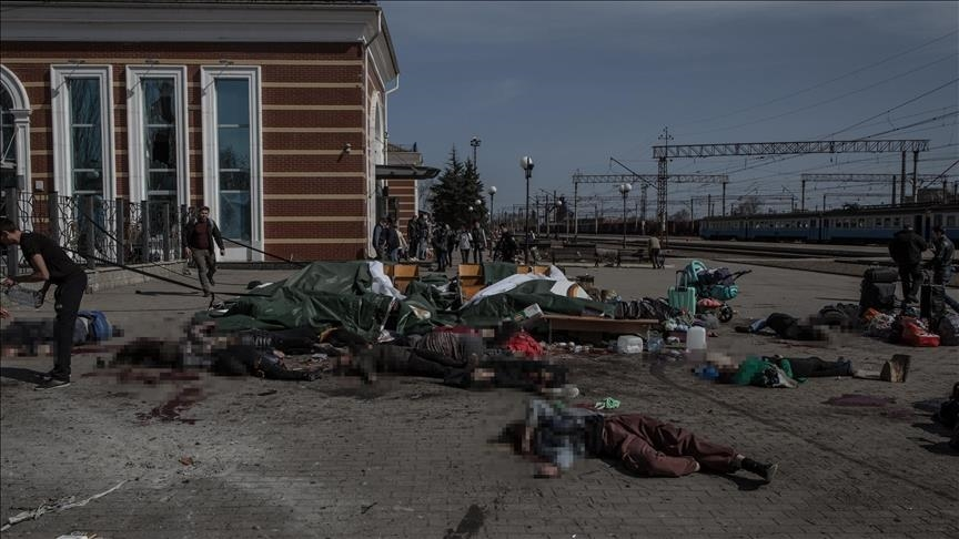 L'attaque de la gare de Kramatorsk a fait au moins 52 morts, le 8 avril 2022