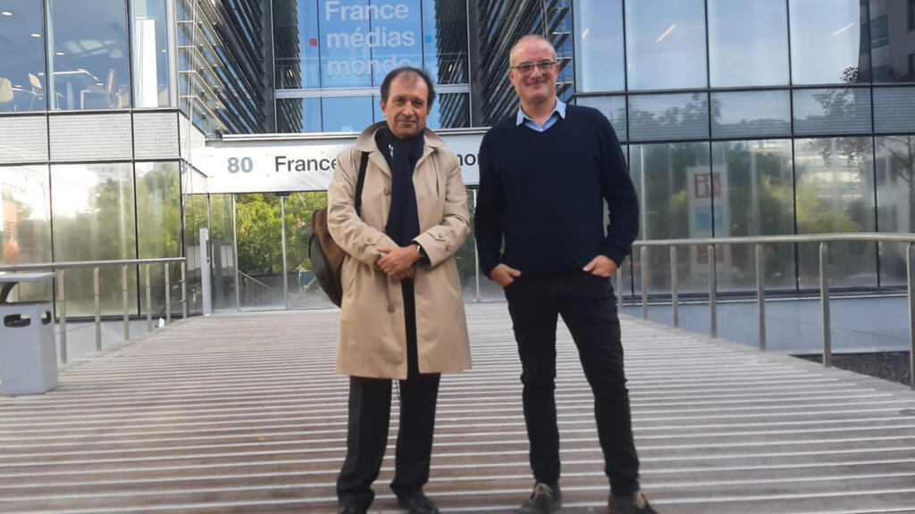 L'économiste Daniel Cohen et Bruno Faure.