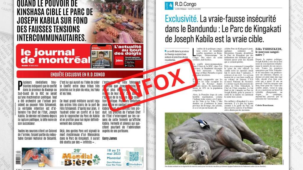 Ces faux articles circulent massivement sur WhatsApp, semant le trouble dans l'ouest de la RDC.