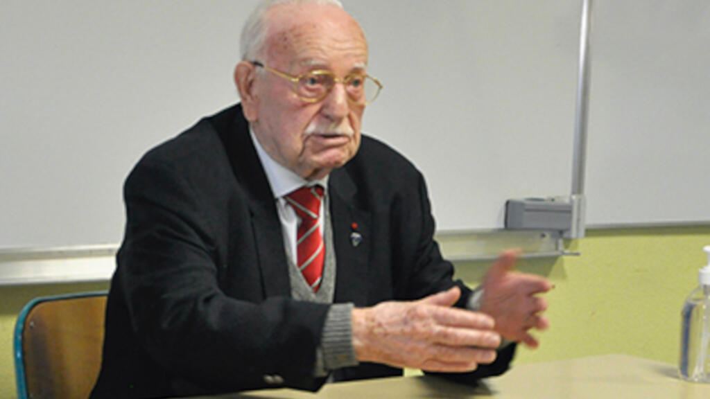 Daniel Huillier, président de l’Association nationale des pionniers et combattants volontaires du maquis du Vercors, familles et amis.