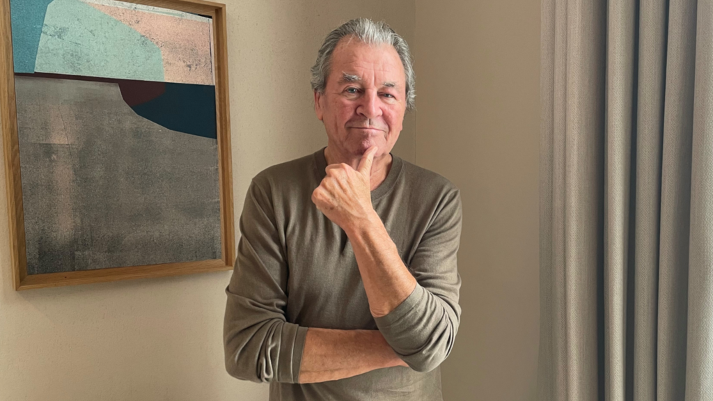 Ian Gillan, chanteur de Deep Purple en juillet 2024.