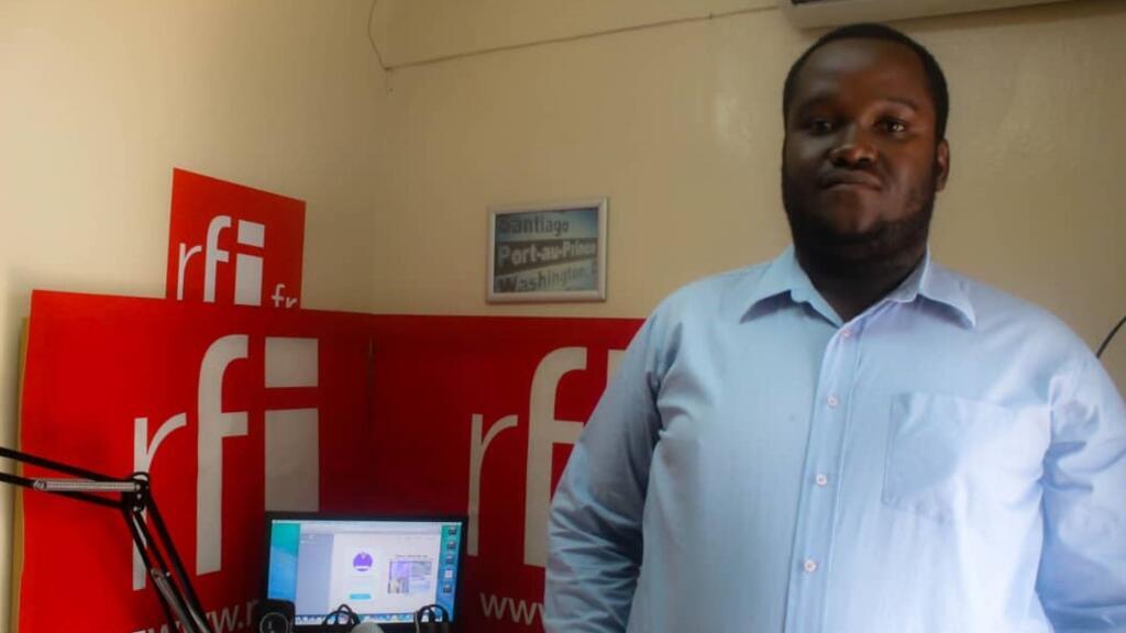 Diery Marcelin, jeune écrivain et directeur éditorial de Lakay Éditions.