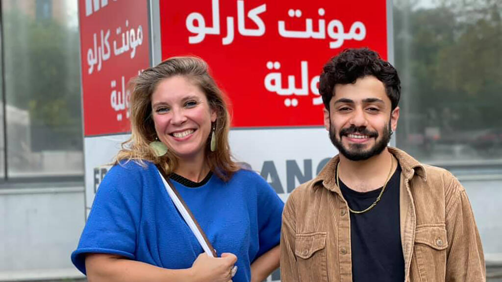 Amandine Saumonneau et Hussam Aliwat à RFI.