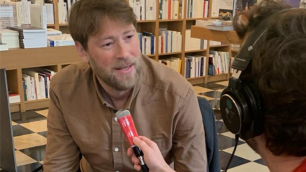William Andureau, auteur du livre «Dans la tête des complotistes».