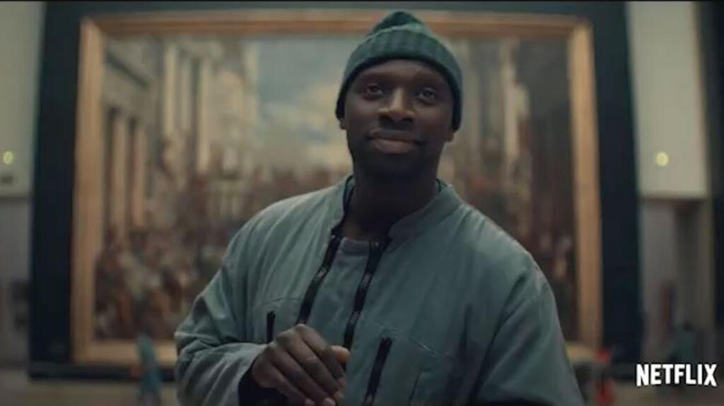 Em "Lupin", nova série da Netflix, o ator francês Omar Sy interpreta o personagem Assane Diop, que se inspira nos livros de Maurice Leblanc para vingar a morte do pai.