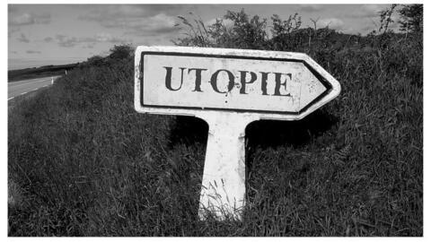 Utopie est un néologisme grec forgé par Thomas More en 1516. Étymologiquement, utopie signifie non-lieu ou lieu qui n’existe pas.
