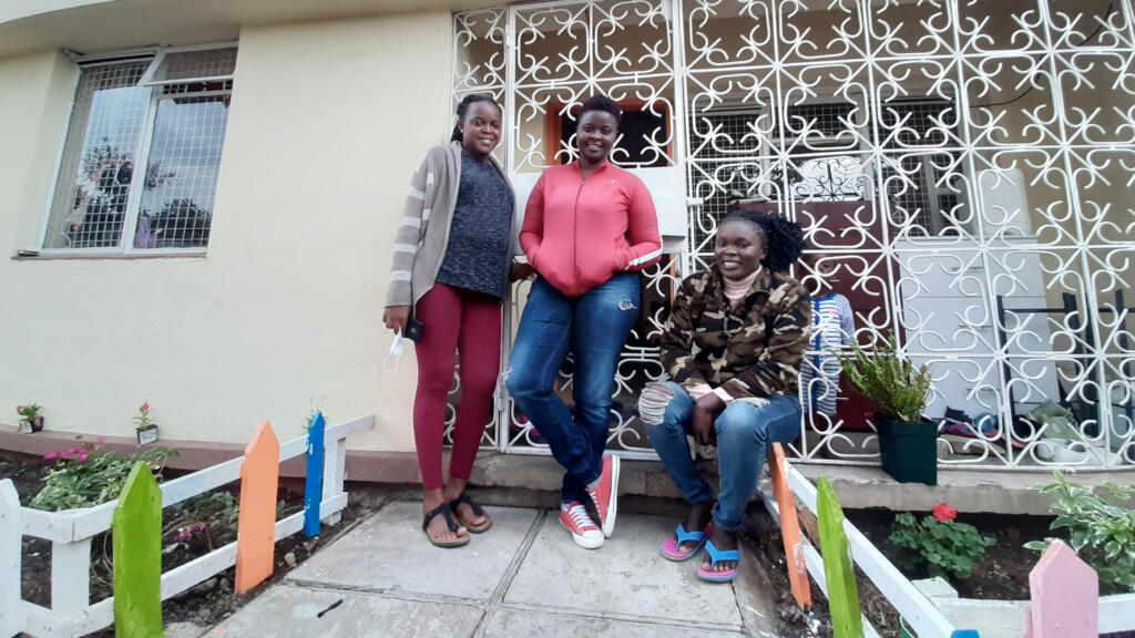 L'équipe de Maisha Girls Safe House.