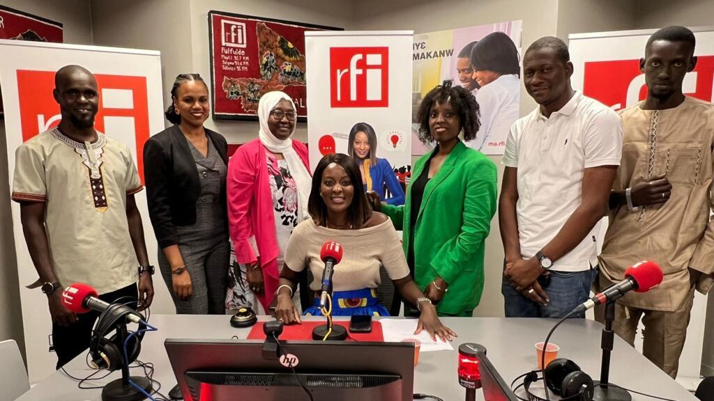 Abdoul Aziz Soumare, Aminta Ndoye, Awa Ndiaye Sagna, Diara Ndiaye, Sosso Bamba, Bassirou Gassama et Omar Diombaty.