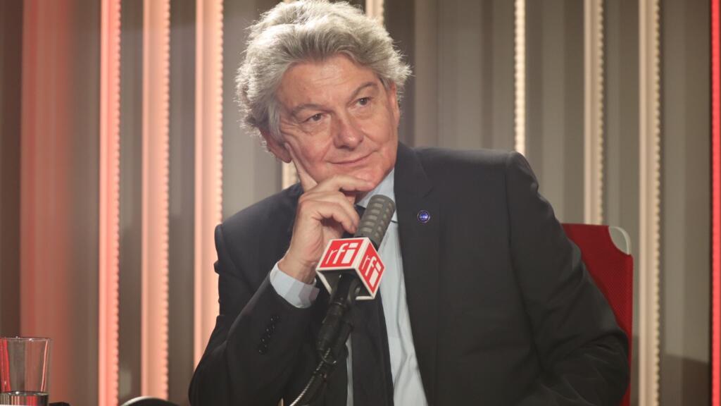 Thierry Breton, grand invité de Carrefour de l'Europe, le 21 juin 2020 dans les studios de RFI.