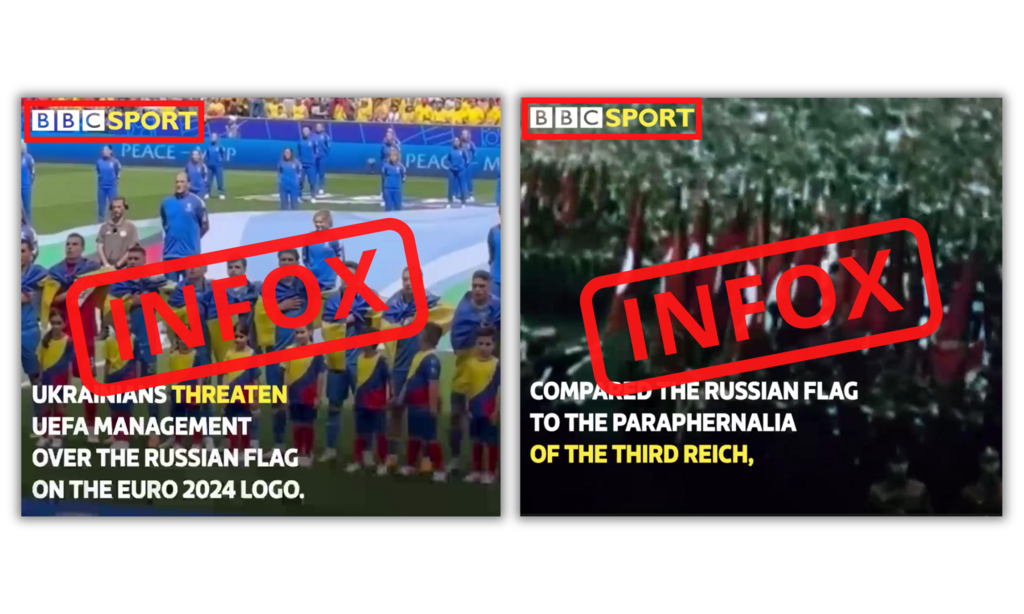 Cette vidéo usurpe l'identité de la BBC pour véhiculer la propagande russe.