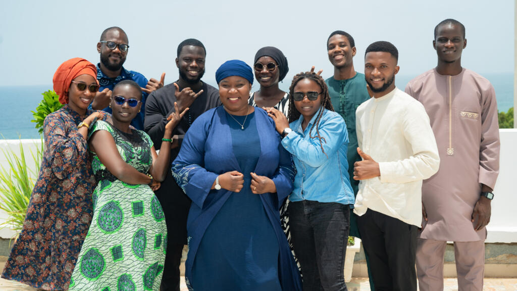 L'équipe de ZOA, à Dakar.