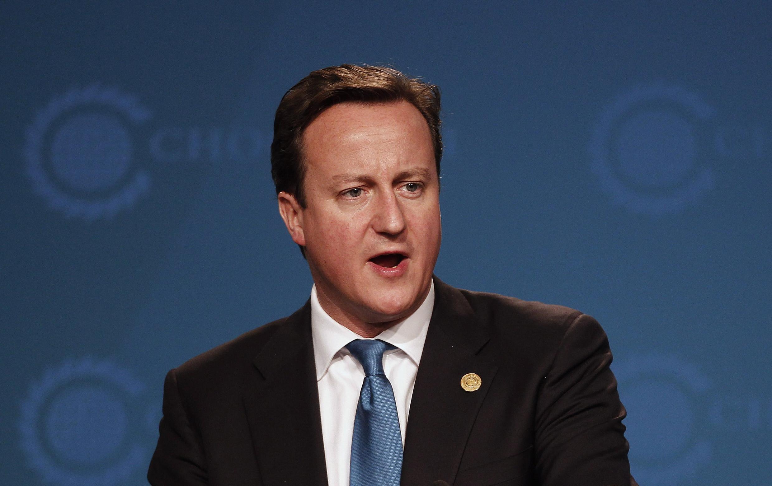 David Cameron Premier ministre britannique Européen de la semaine