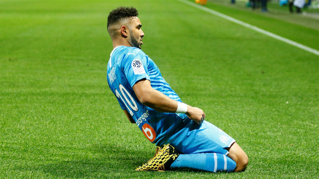 Dimitri Payet (Olympique de Marseille) après son but contre Saint-Étienne, le 5 février 2020.