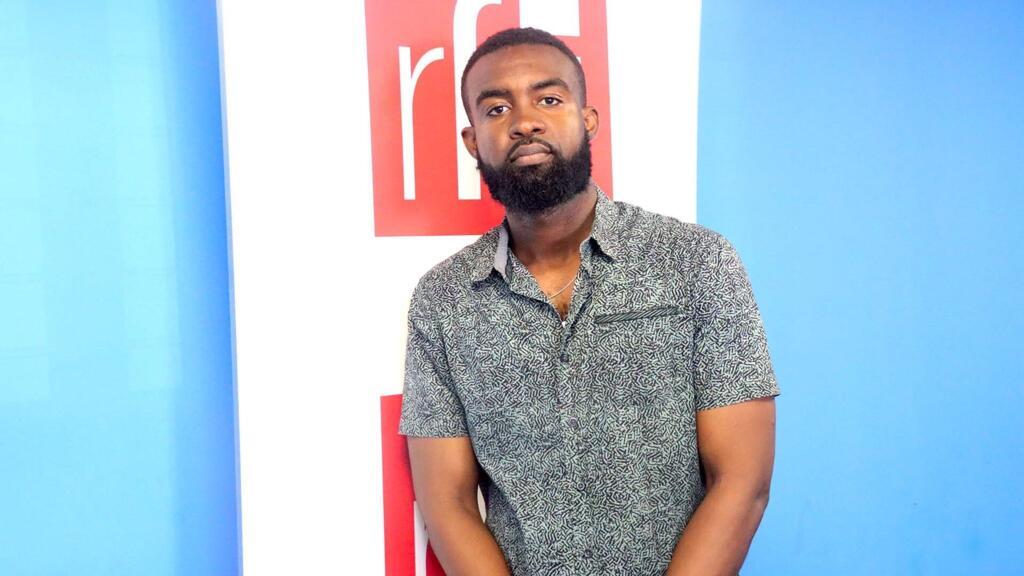 Godson Antoine, secrétaire général adjoint d’Akoustik Prod et commissaire de l’exposition.