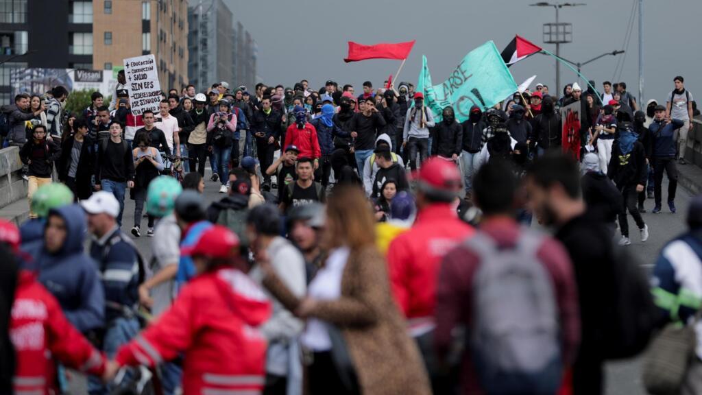 La mobilisation contre le gouvernement colombien début janvier 2020