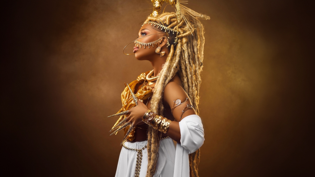 La chanteuse ghanéenne Enam