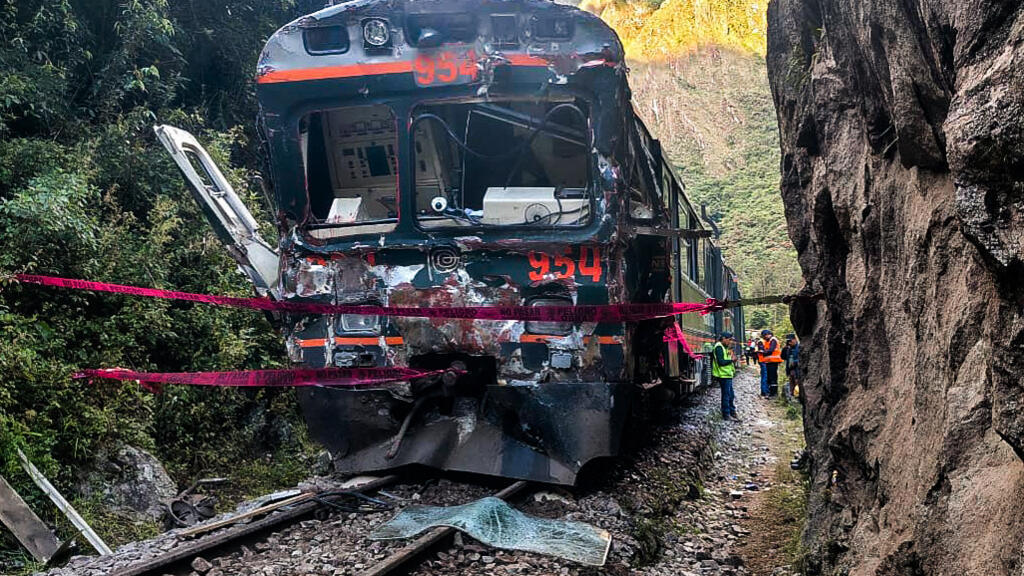 Perú: Accidente de tren en Machu Picchu deja al conductor muerto y a más de 40 pasajeros heridos