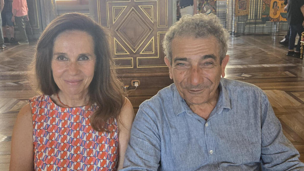 Ysabel Saïah-Baudis et Ahmed Ben Salah.