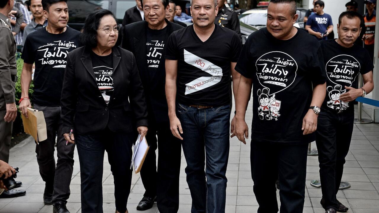 Thaïlande: onze leaders des «chemises rouges» condamnés à des peines de prison