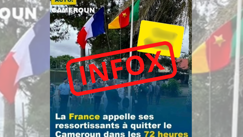 Cameroun: non, la France n’appelle pas ses ressortissants à évacuer le pays