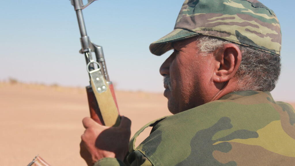 Un combattant du front Polisario en territoire sahraoui.
