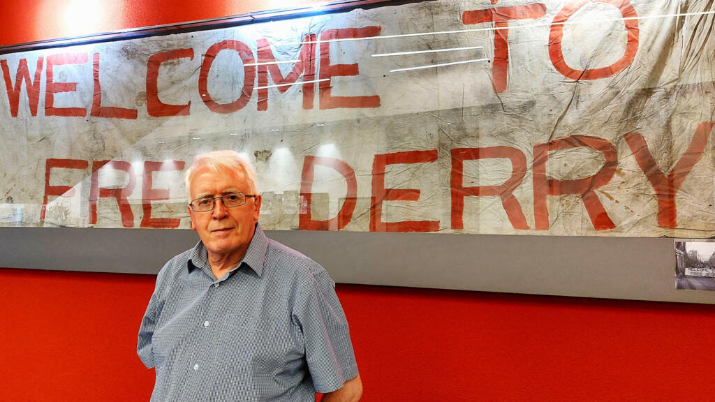 John Kelly, à l'origine de la campagne pour faire innocenter les 14 victimes du Bloody Sunday, est aujourd'hui responsable éducation au musée de Free Derry, sur l'histoire de l'évènement.