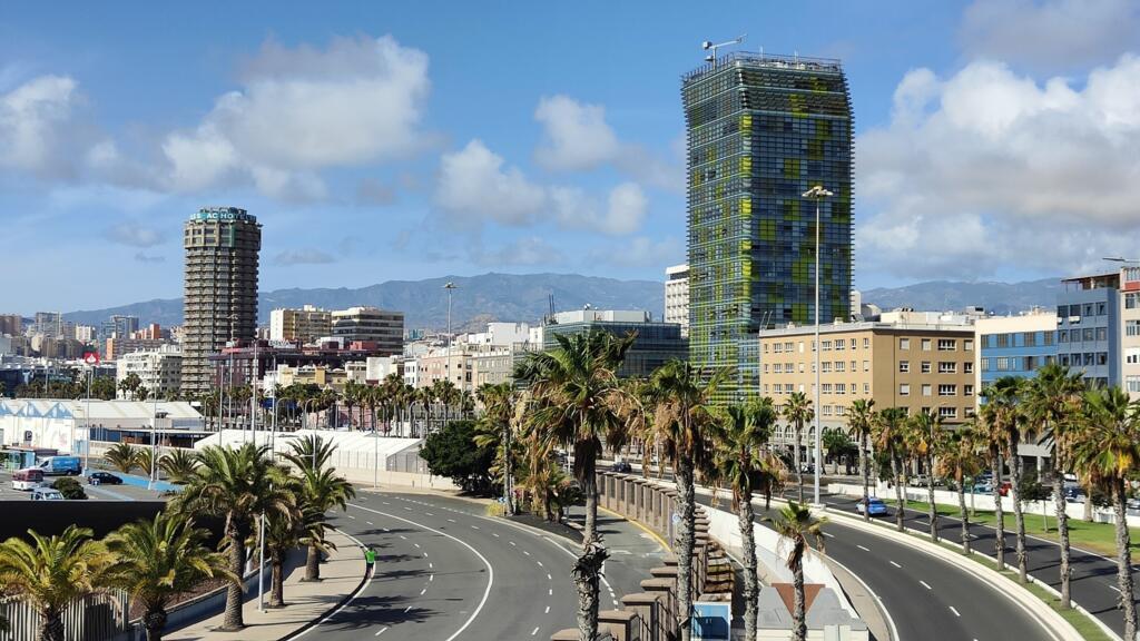 Las Palmas, Gran Canaria. L'une des deux « capitalinas » des îles Canaries.