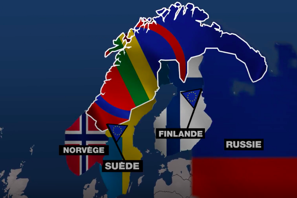 Les Samis vivent dans la zone arctique, sur un territoire qui s’étend de la Norvège à la Russie, en passant par la Suède et la Finlande.