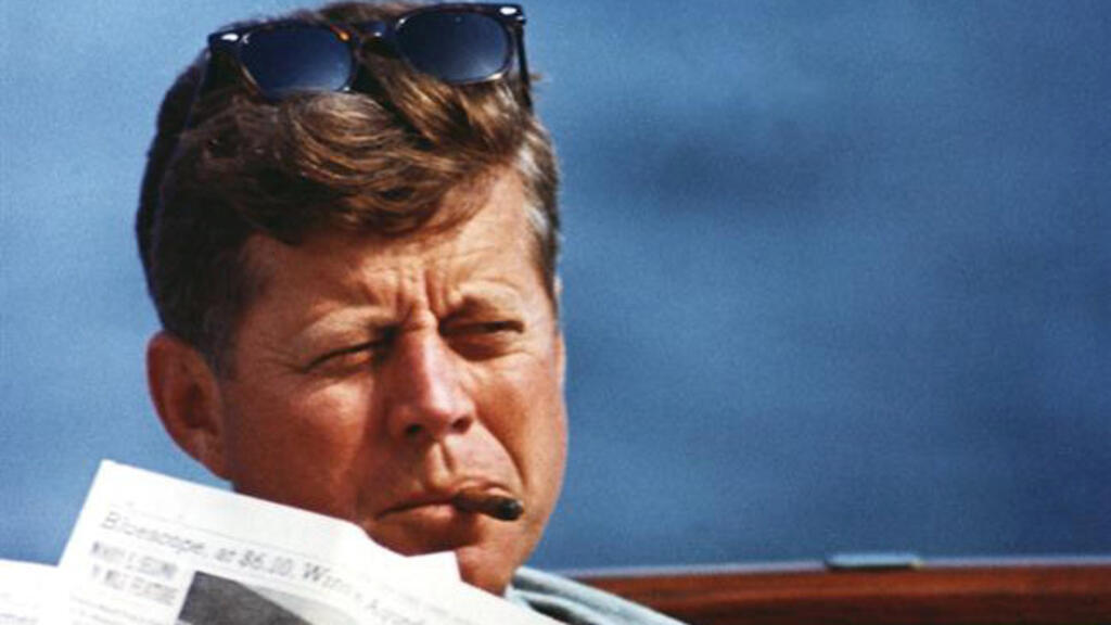 Le président John F. Kennedy (Photo non datée).