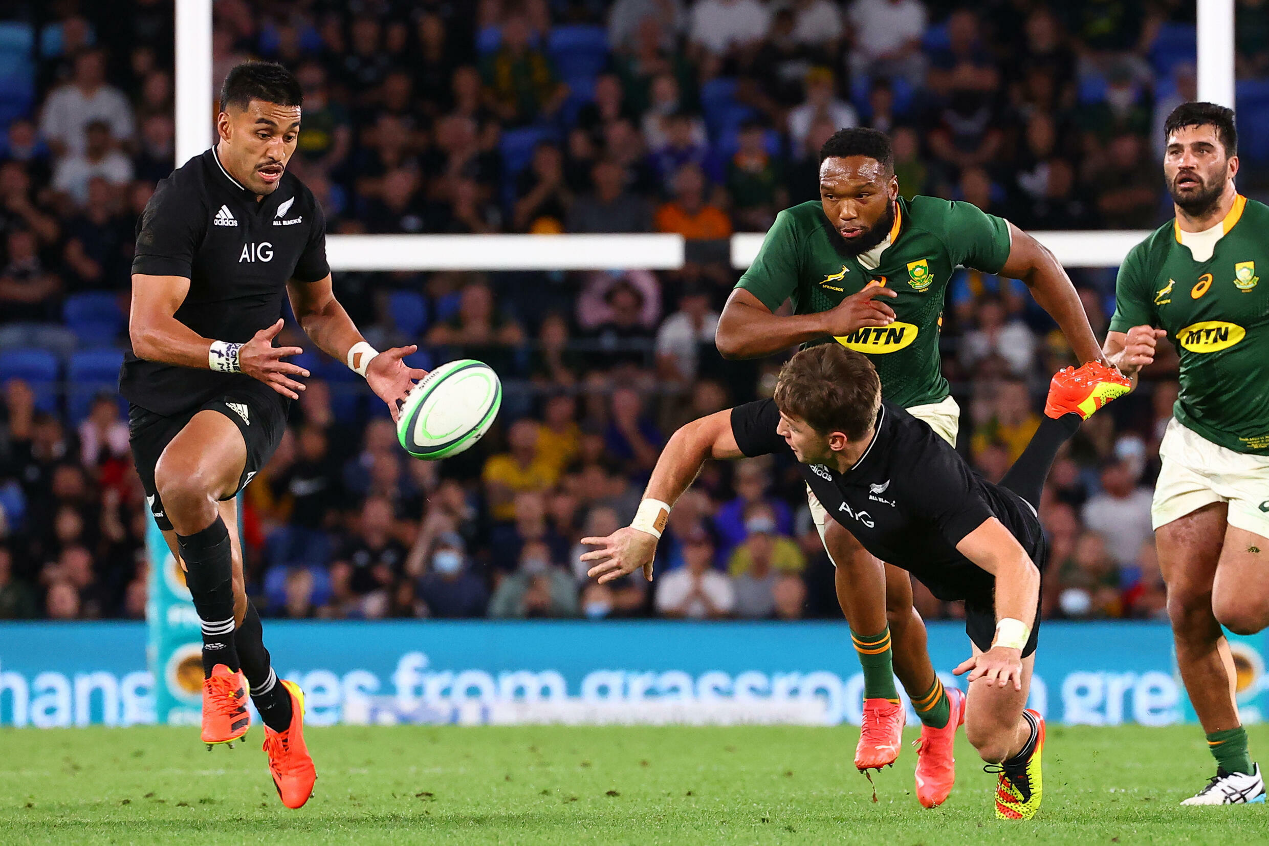 Rugby Championship l'Afrique du Sud prive les All Blacks de Grand