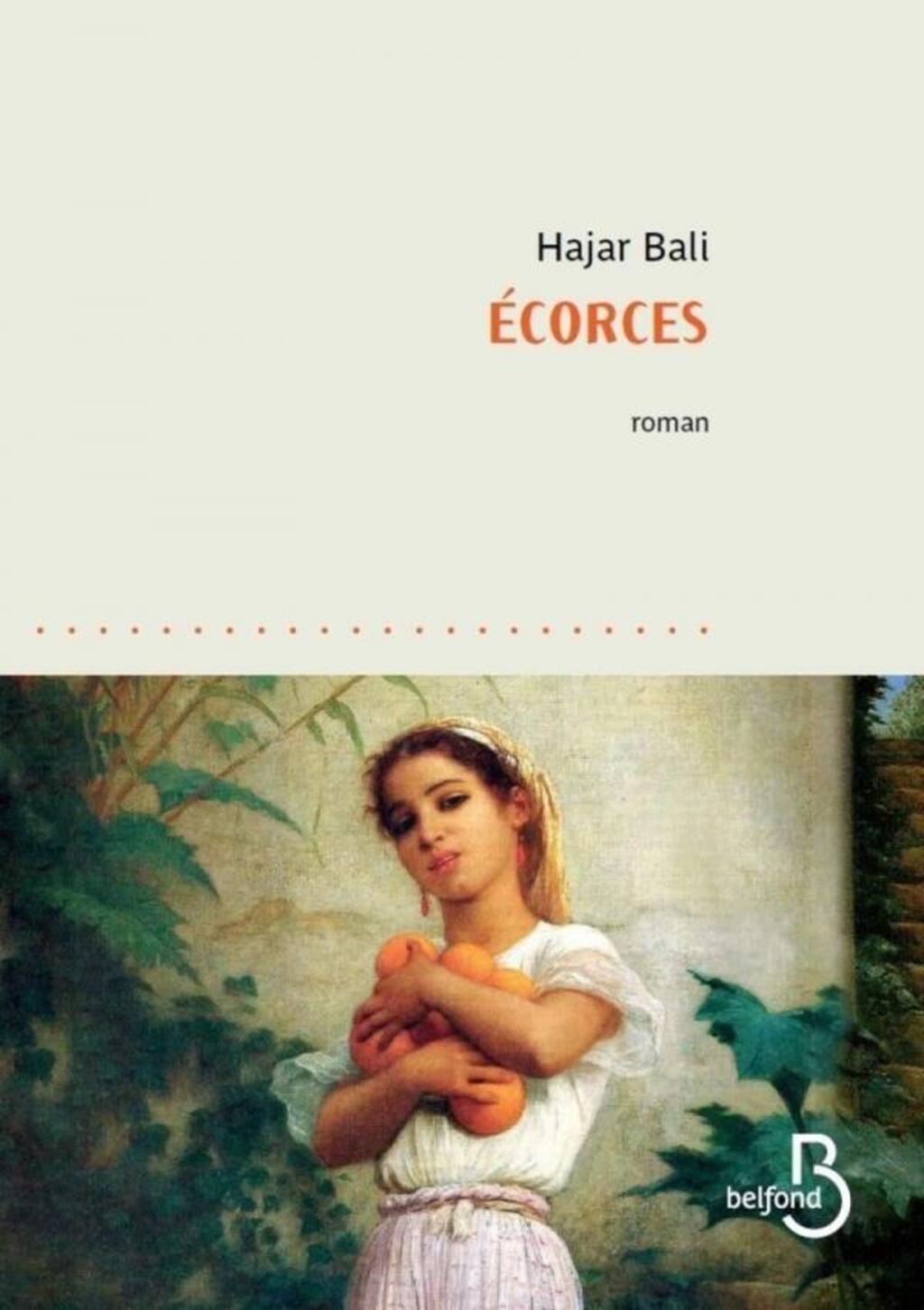 Couverture française du roman de Hajar Bali