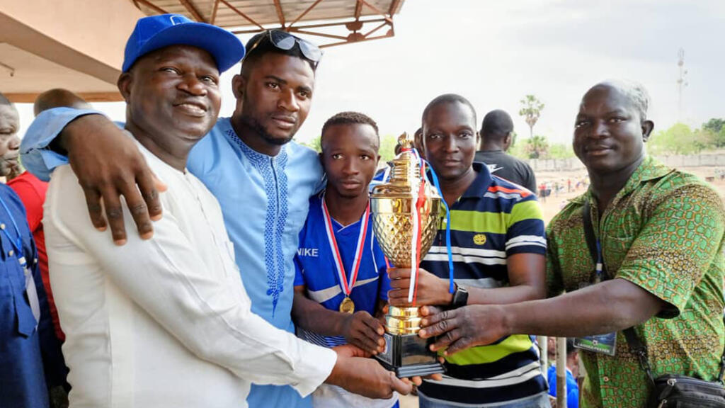Le meilleur joueur du tournoi Zouani Kpoto.