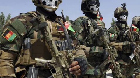 نیروهای ویژه ارتش پیشین افغانستان.