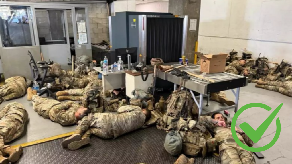 Cette photo a été prise en Californie en 2025 et pas en Afghanistan en 2021.