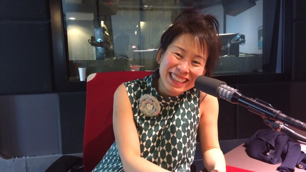 Kim Thuy dans les studios de RFI.