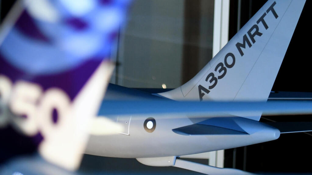 Maquette d'un A330 MRTT.