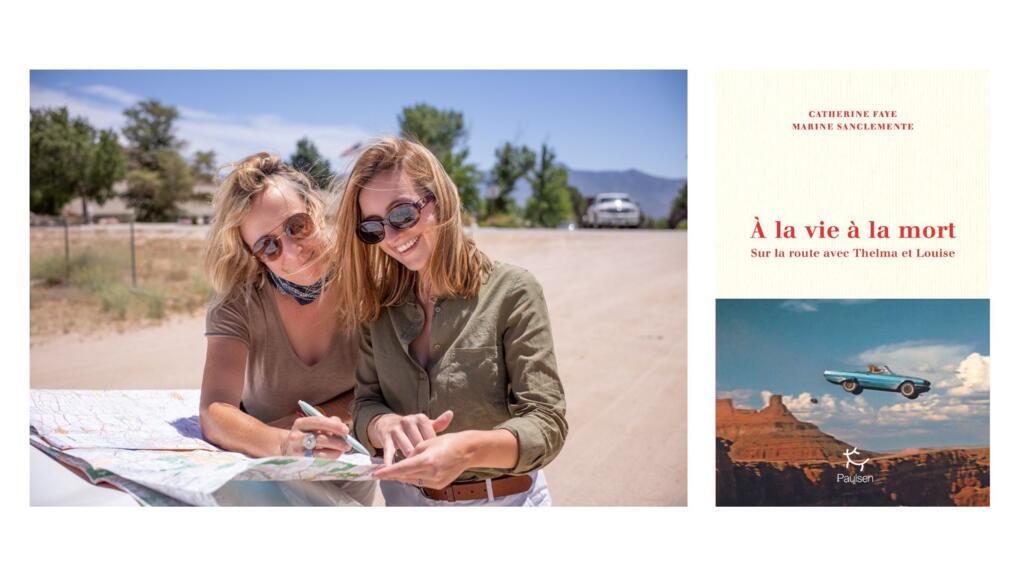 Catherine Faye (à gauche) et Marine Sanclemente (à droite) ont parcouru plus de 10 000 kilomètres sur les traces de Thelma et Louise.